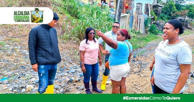 Autoridades presente en zonas afectadas por la temporada invernal