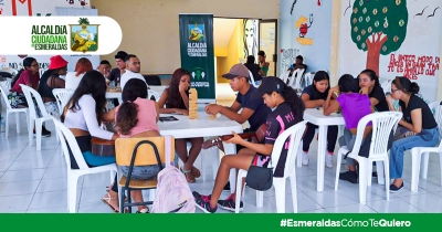 Alcaldía Ciudadana de Esmeraldas promueve entretenimiento sano a través de juegos de mesas en la Casa Municipal de la Juventud