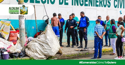 Se llevó a cabo el abordaje de una persona en situación de vulnerabilidad