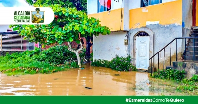 Inundaciones en Islas Roberto Luis Cervantes y Luis Vargas Torres