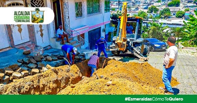 Cambio de tubería en barrio Nuevo México