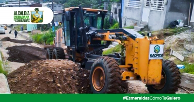 Mantenimiento en el Barrio 20 de Noviembre