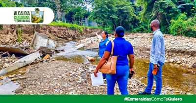 Emergencia en la Escuela Bartolomé Ruiz, Recinto Súbere, Parroquia Tabiazo