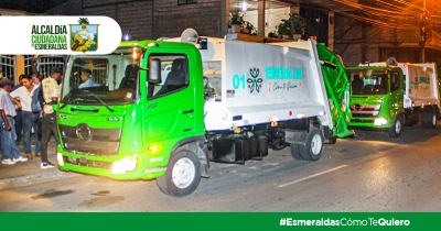 Se implementa ruta especial de alzado de desechos