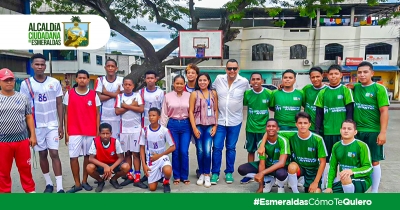 Club Deportivo de la Casa de la Juventud jugo partido amistoso de indor contra el club de la Fundación Juan Abad
