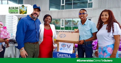Fundación Panamericana para el Desarrollo hizo entrega de implementos tecnológicos a la Alcaldía Ciudadana de Esmeraldas
