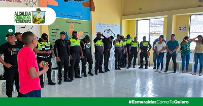 Alcaldía Ciudadana de Esmeraldas a través de la Casa Municipal de la Juventud, capacitaron a Agentes de Tránsito