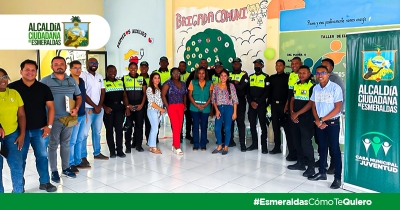 Casa Municipal de la Juventud capacitaron a funcionarios de ESVIAL en riesgo sicosocial