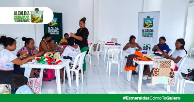 La Casa de la Juventud, Impulsa Curso de Manualidades bajo el Liderazgo del Alcalde, Vicko Villacis Tenorio