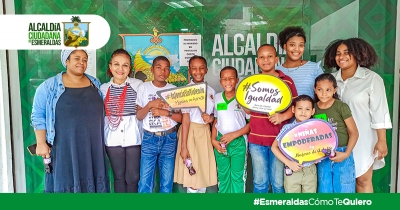 Niños y niñas de diferentes planteles educativos de Esmeraldas forman parte del programa &quot;Infancia Sin Violencia&quot;