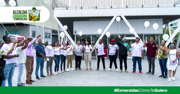 Emotivo evento "Esmeraldas Te Quiero en Paz"
