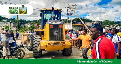 Alcaldía Ciudadana interviene zonas afectadas