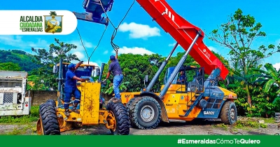 Cambio de ubicación del Taller Mecánico de la Alcaldía Ciudadana de Esmeraldas