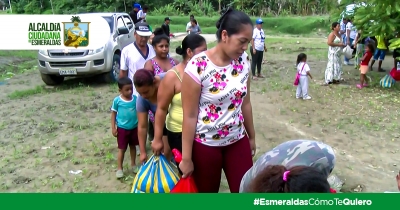 Las ayudas para damnificados siguen llegando