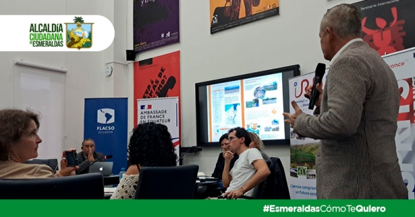 Dr. Ramón Echeverría Centeno, participó en el evento organizado por el Institut de Recherche pour le Développement (IRD) y la Flacso Ecuador