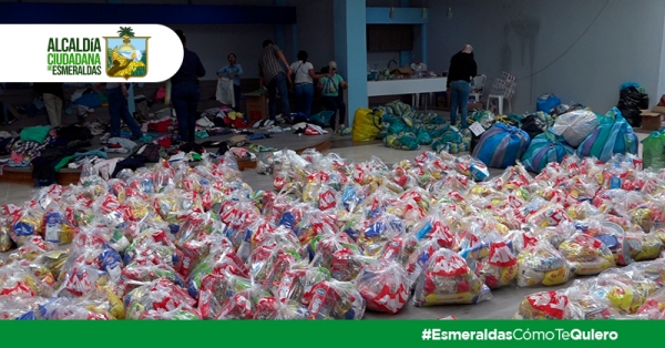 Barrios solidarios con afectados por inundaciones